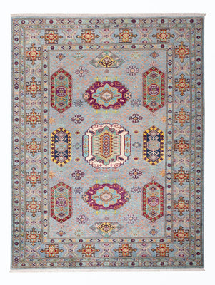 Alfombra Ziegler - Kazak - 233 x 172 cm - gris