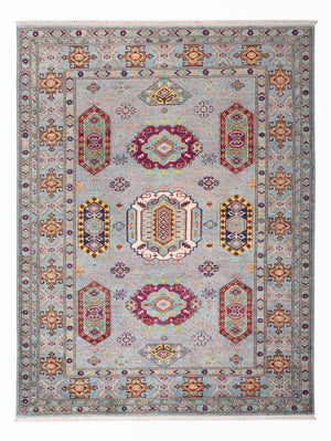 Alfombra Ziegler - Kazak - 233 x 172 cm - gris