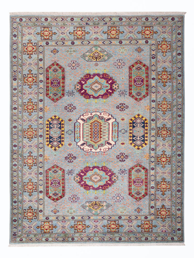 Alfombra Ziegler - Kazak - 233 x 172 cm - gris