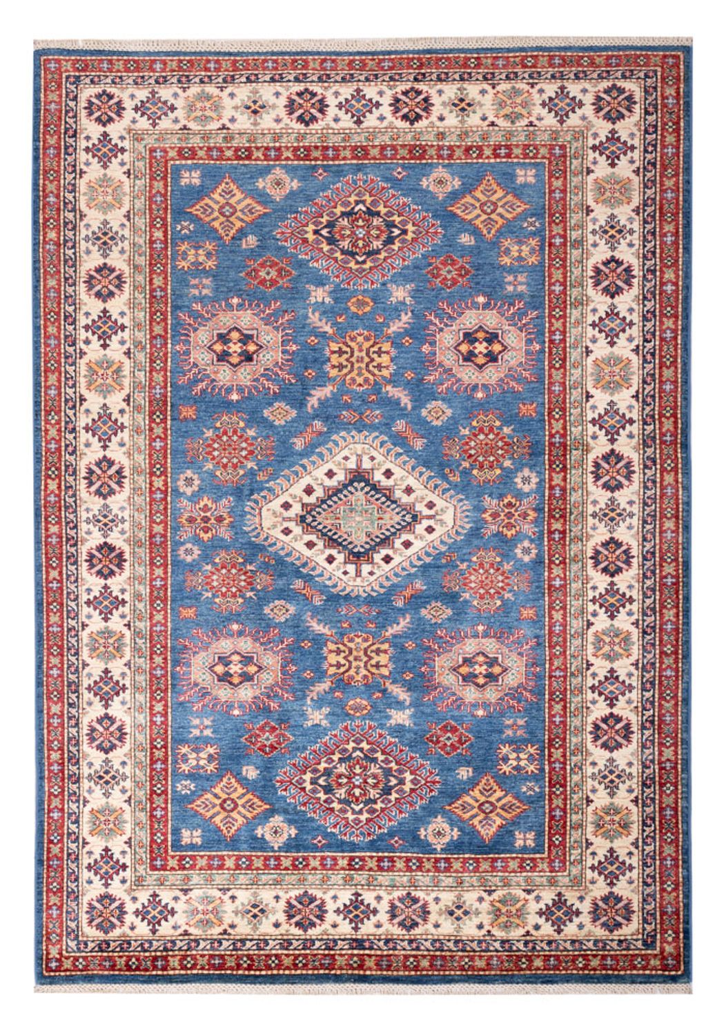 Alfombra Ziegler - Kazak - 248 x 170 cm - azul