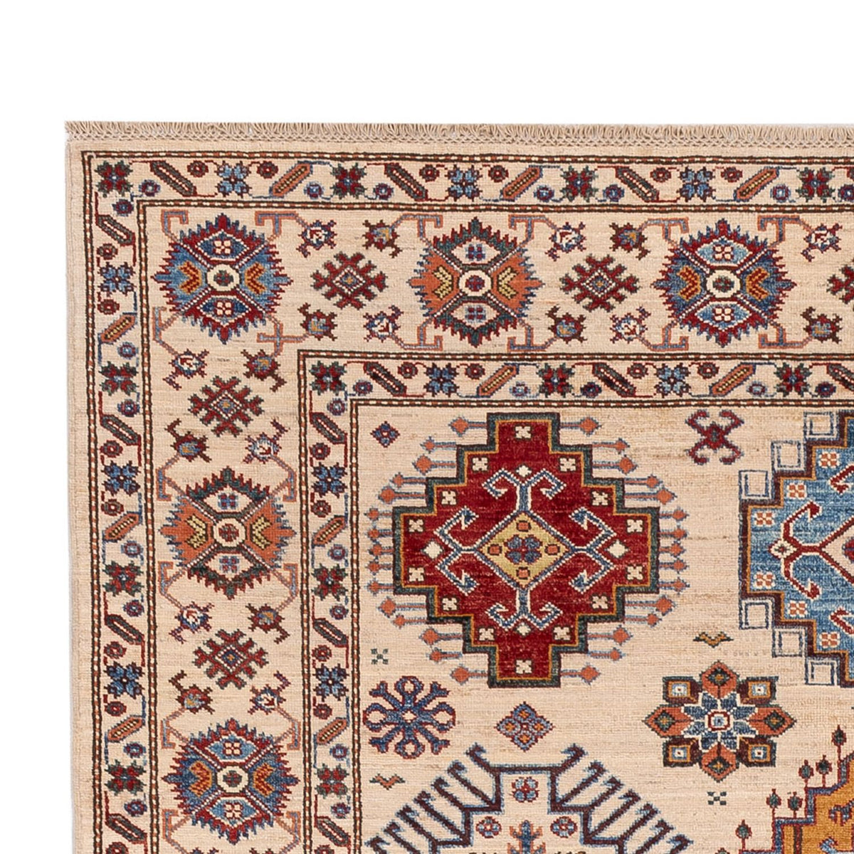 Alfombra Ziegler - Kazak - 246 x 176 cm - crema