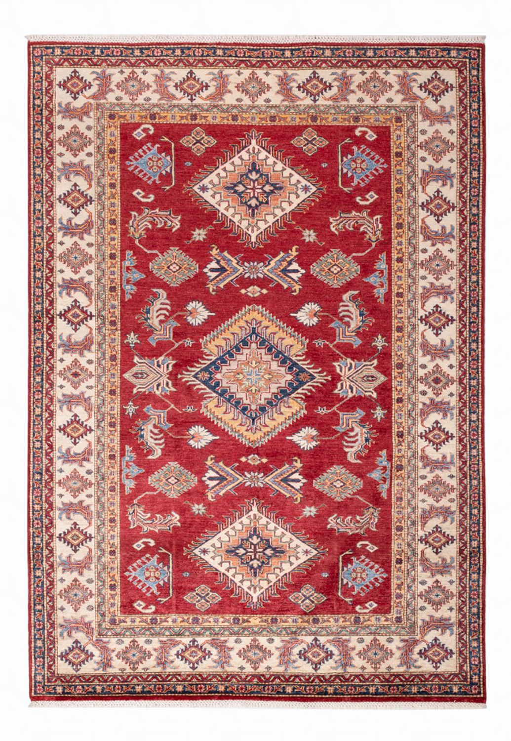 Alfombra Ziegler - Kazak - 242 x 165 cm - rojo