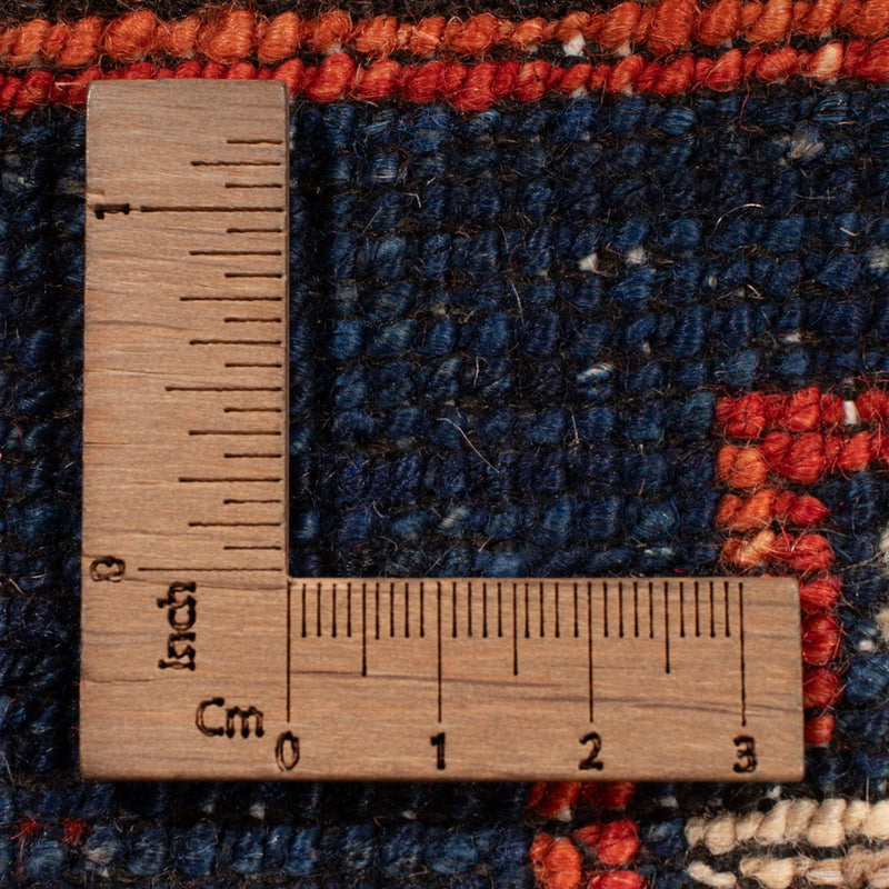 Alfombra afgana - 215 x 176 cm - multicolor