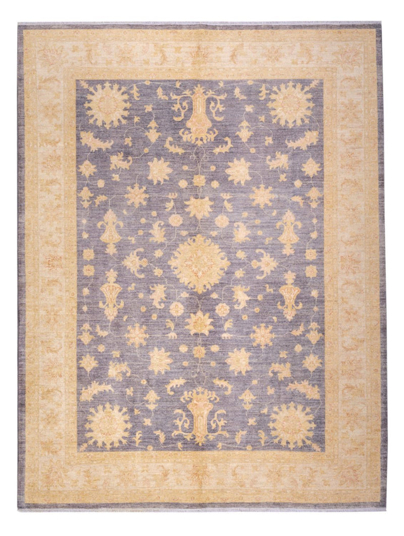 Alfombra Ziegler - 287 x 216 cm - azul marino