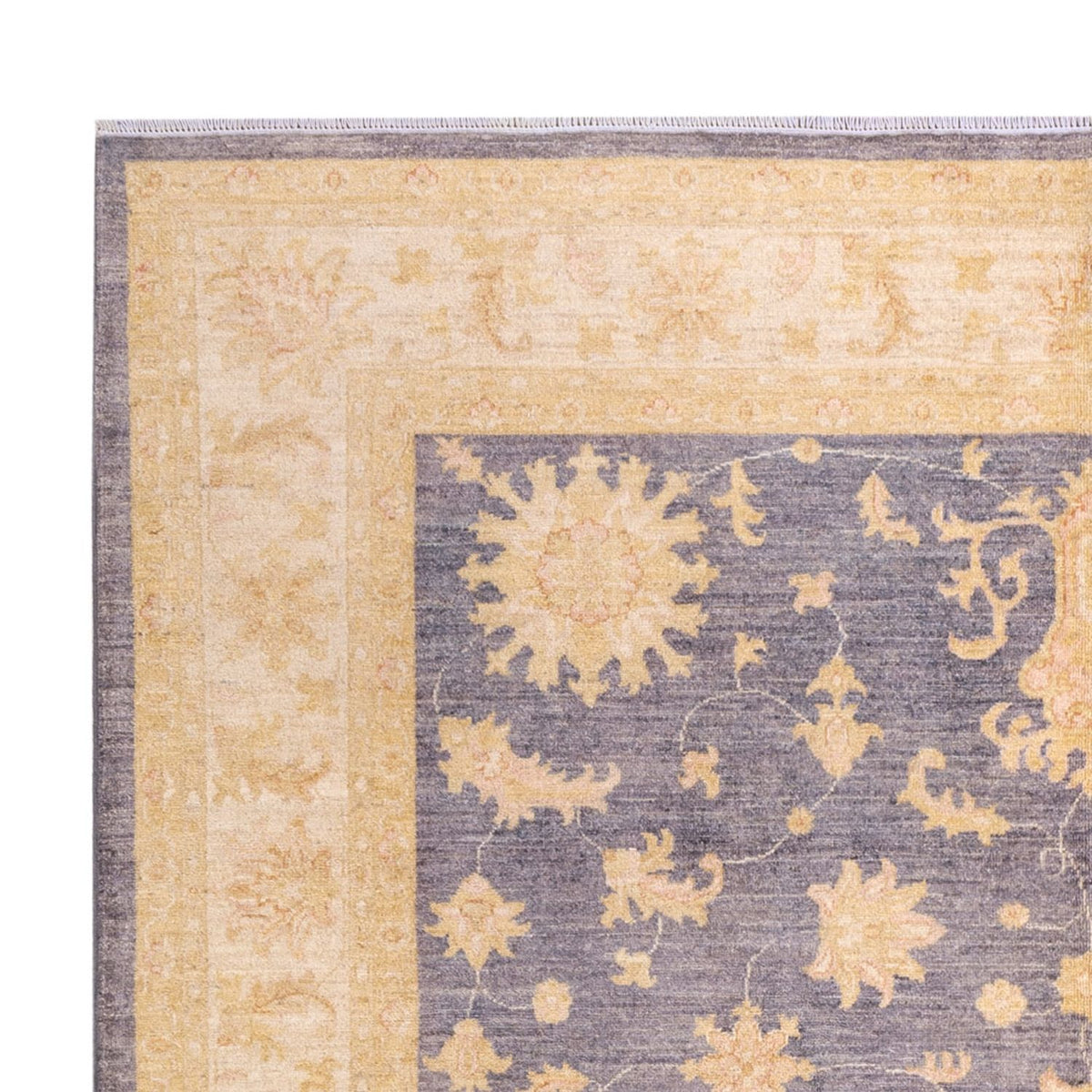 Alfombra Ziegler - 287 x 216 cm - azul marino