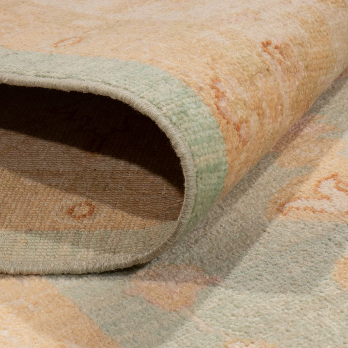 Alfombra Ziegler - 287 x 211 cm - turquesa