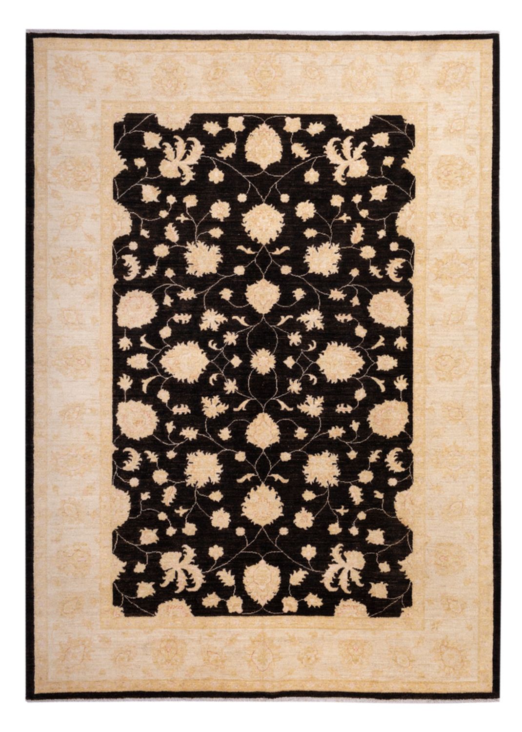Alfombra Ziegler - 291 x 204 cm - negro