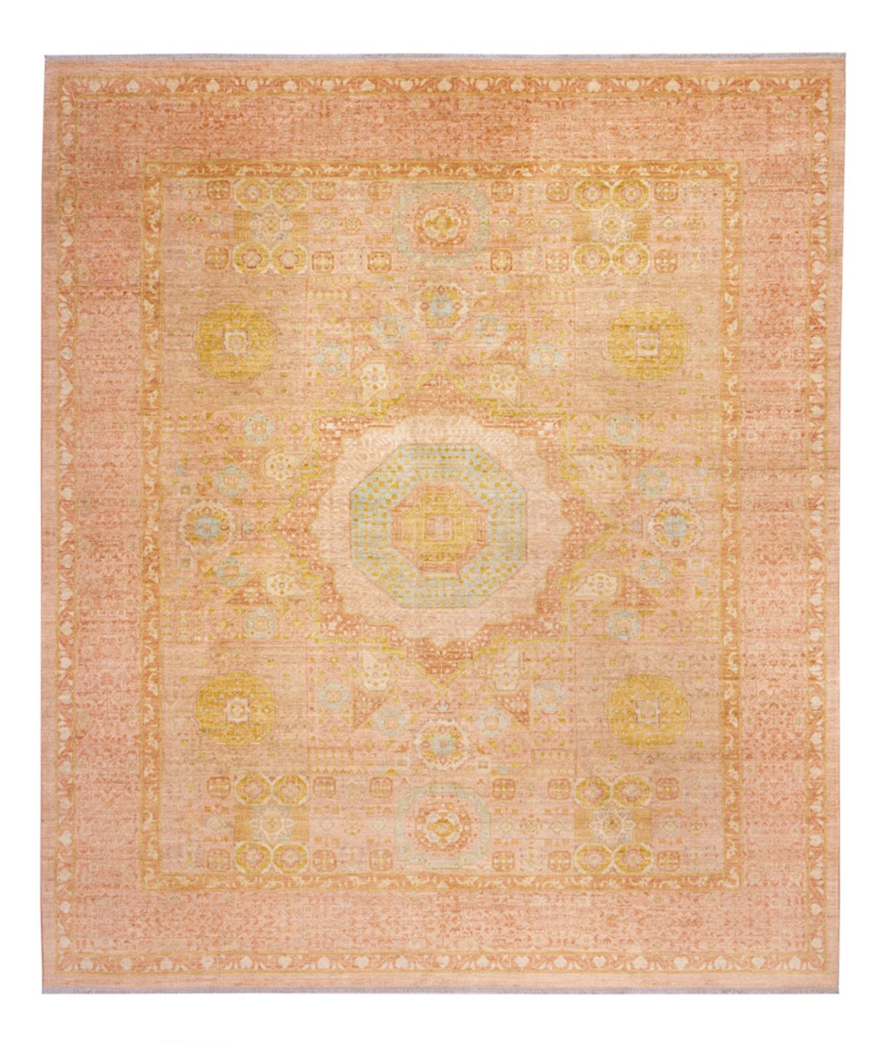 Alfombra Ziegler - Ariana - 297 x 257 cm - marrón claro