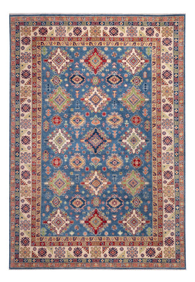 Alfombra Ziegler - Kazak - 296 x 198 cm - azul