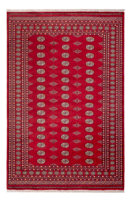 Alfombra afgana - Bukhara - 307 x 201 cm - rojo
