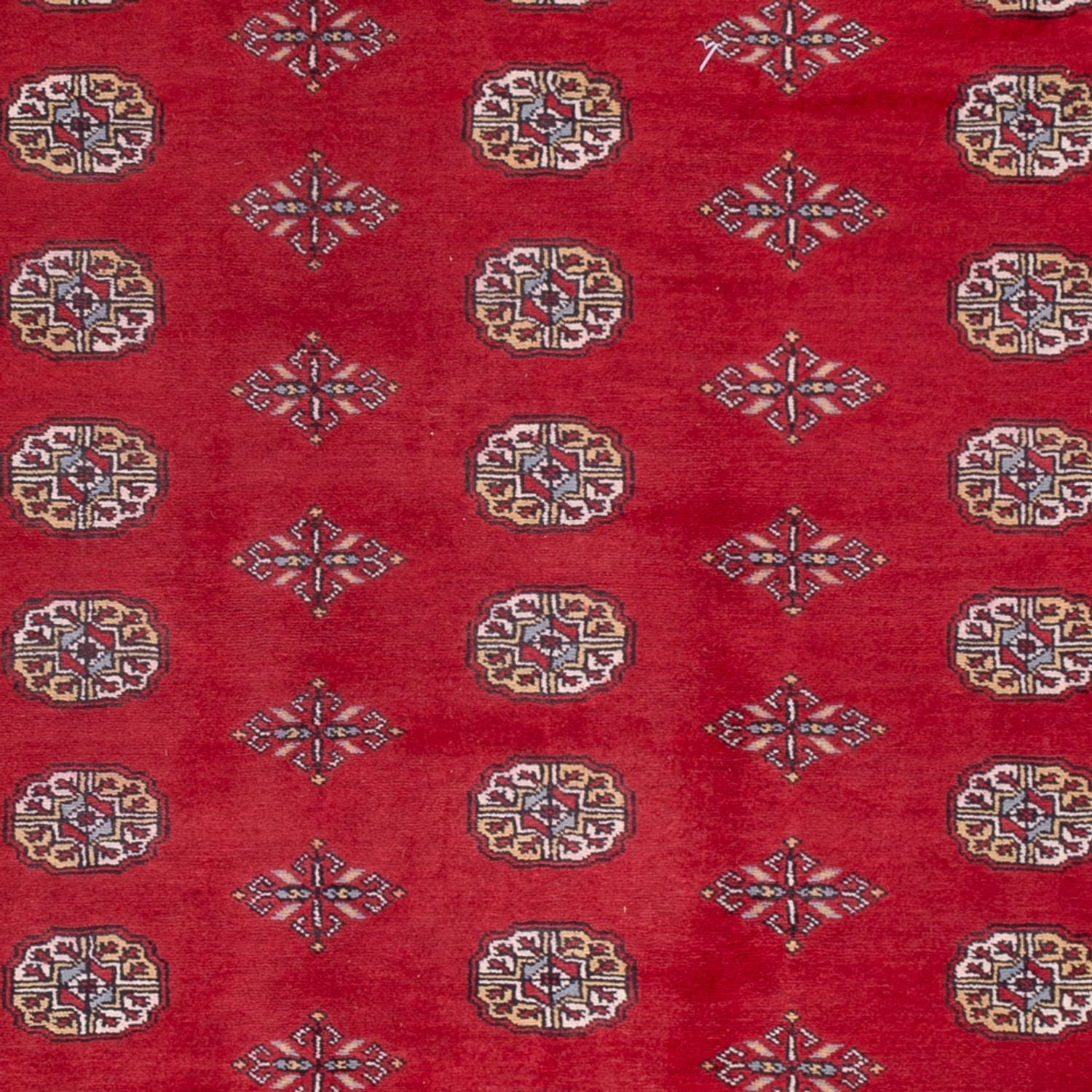 Alfombra afgana - Bukhara - 300 x 201 cm - rojo