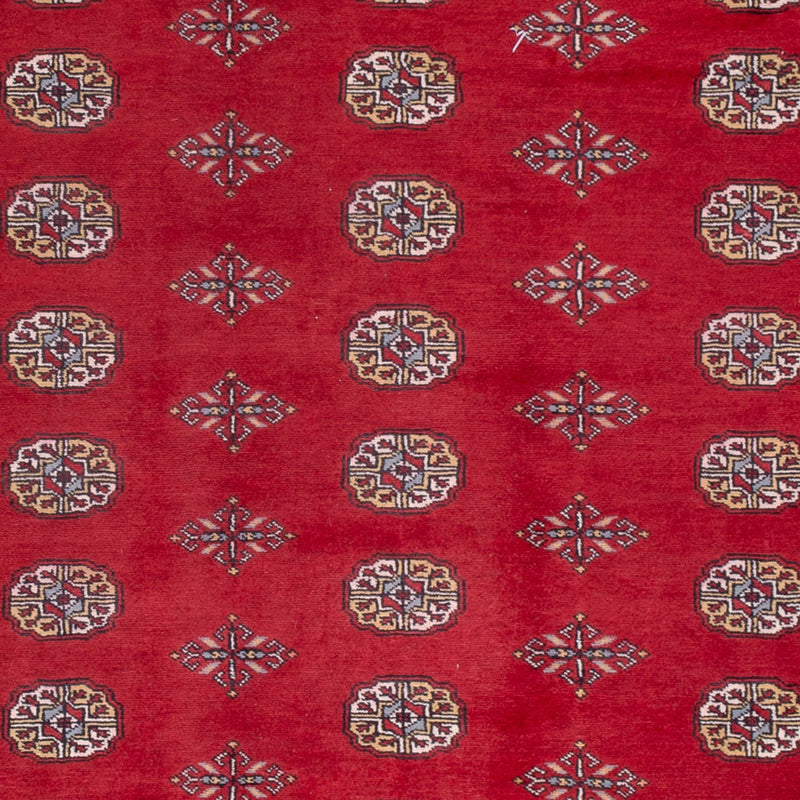 Alfombra afgana - Bukhara - 300 x 201 cm - rojo