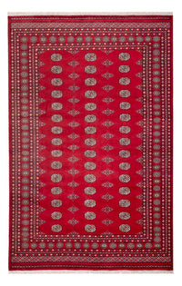 Alfombra afgana - Bukhara - 316 x 203 cm - rojo