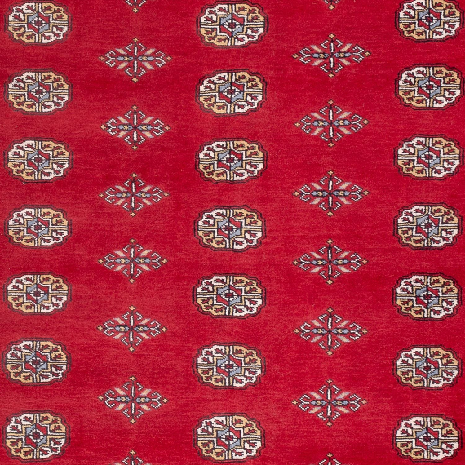 Alfombra afgana - Bukhara - 316 x 203 cm - rojo