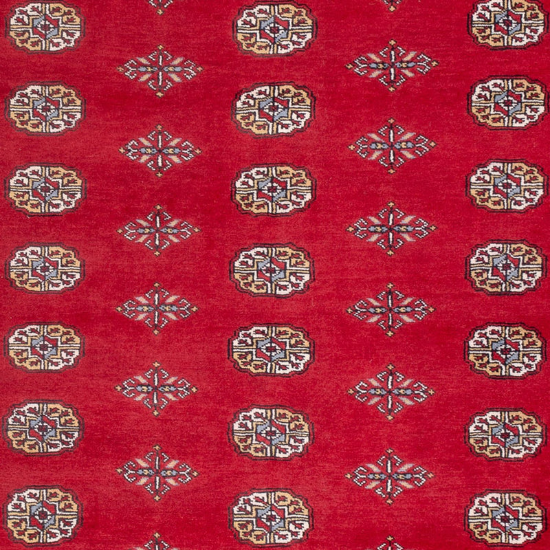 Alfombra afgana - Bukhara - 316 x 203 cm - rojo