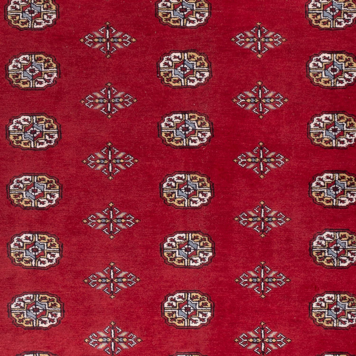 Alfombra afgana - Bukhara - 294 x 198 cm - rojo
