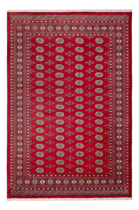 Alfombra afgana - Bukhara - 313 x 207 cm - rojo