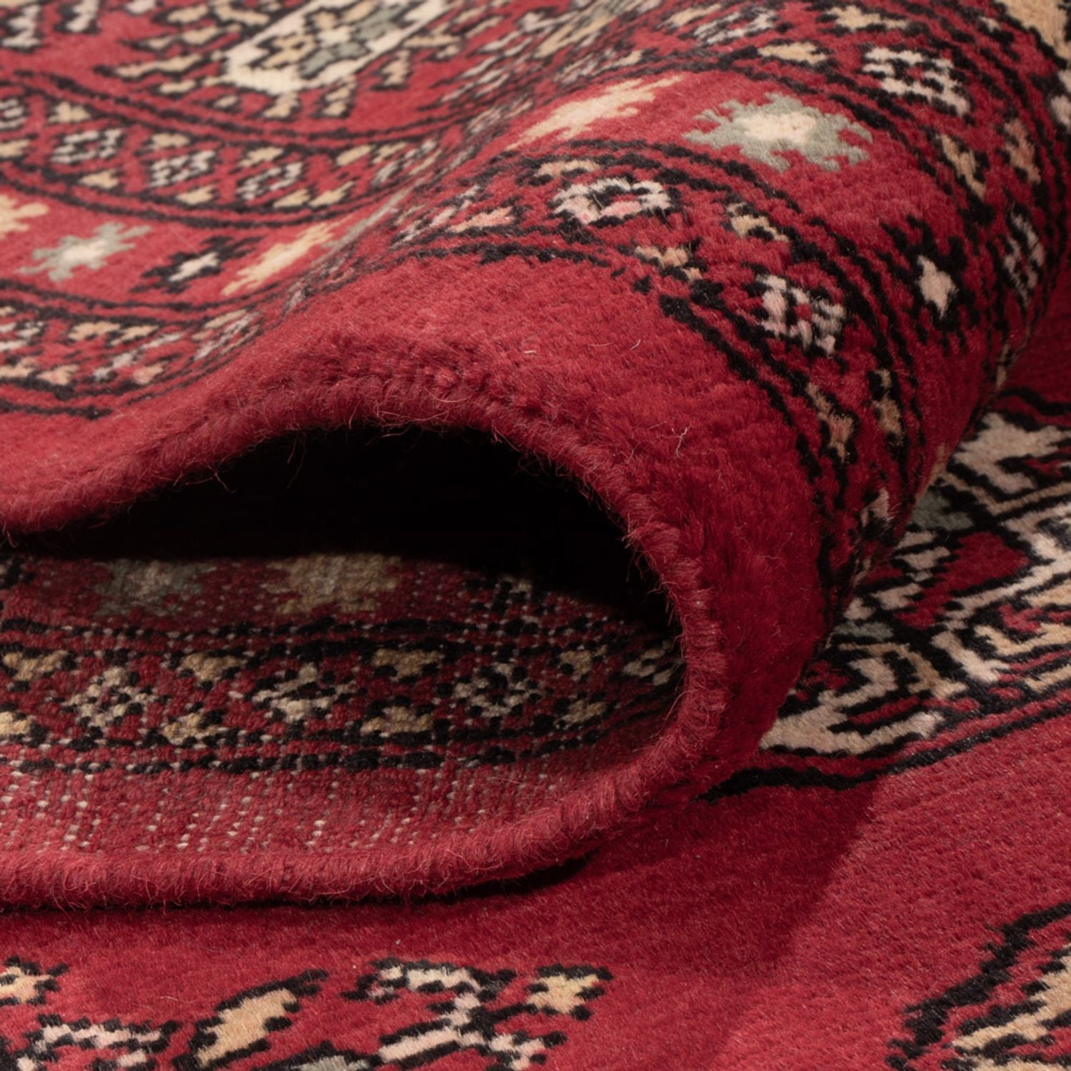 Alfombra afgana - Bukhara - 318 x 210 cm - rojo