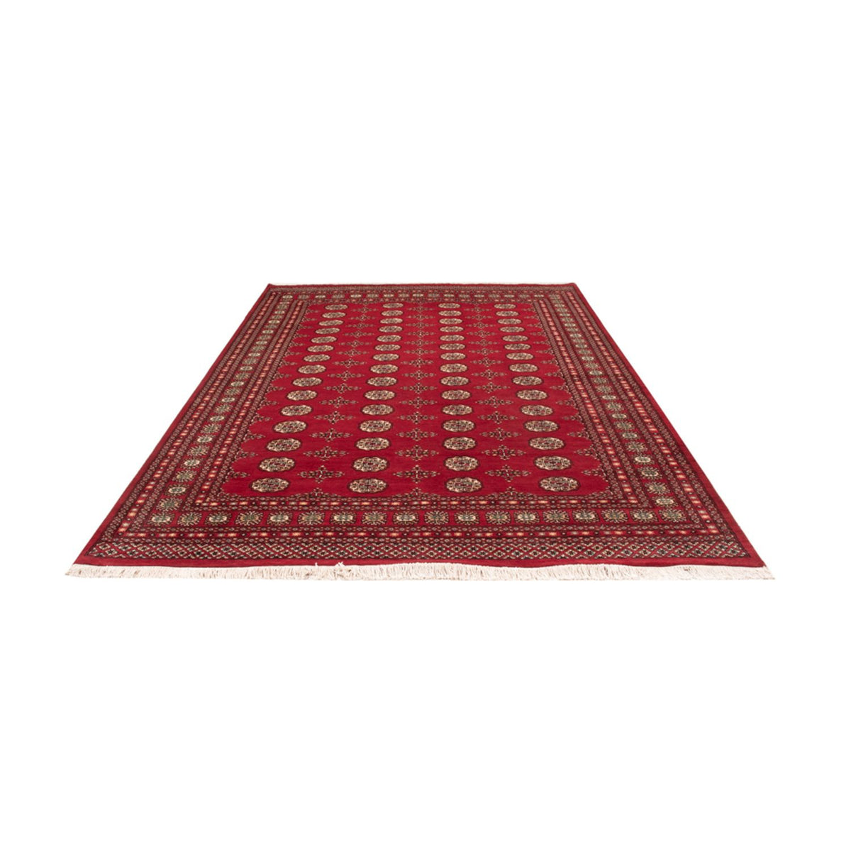 Alfombra afgana - Bukhara - 318 x 210 cm - rojo