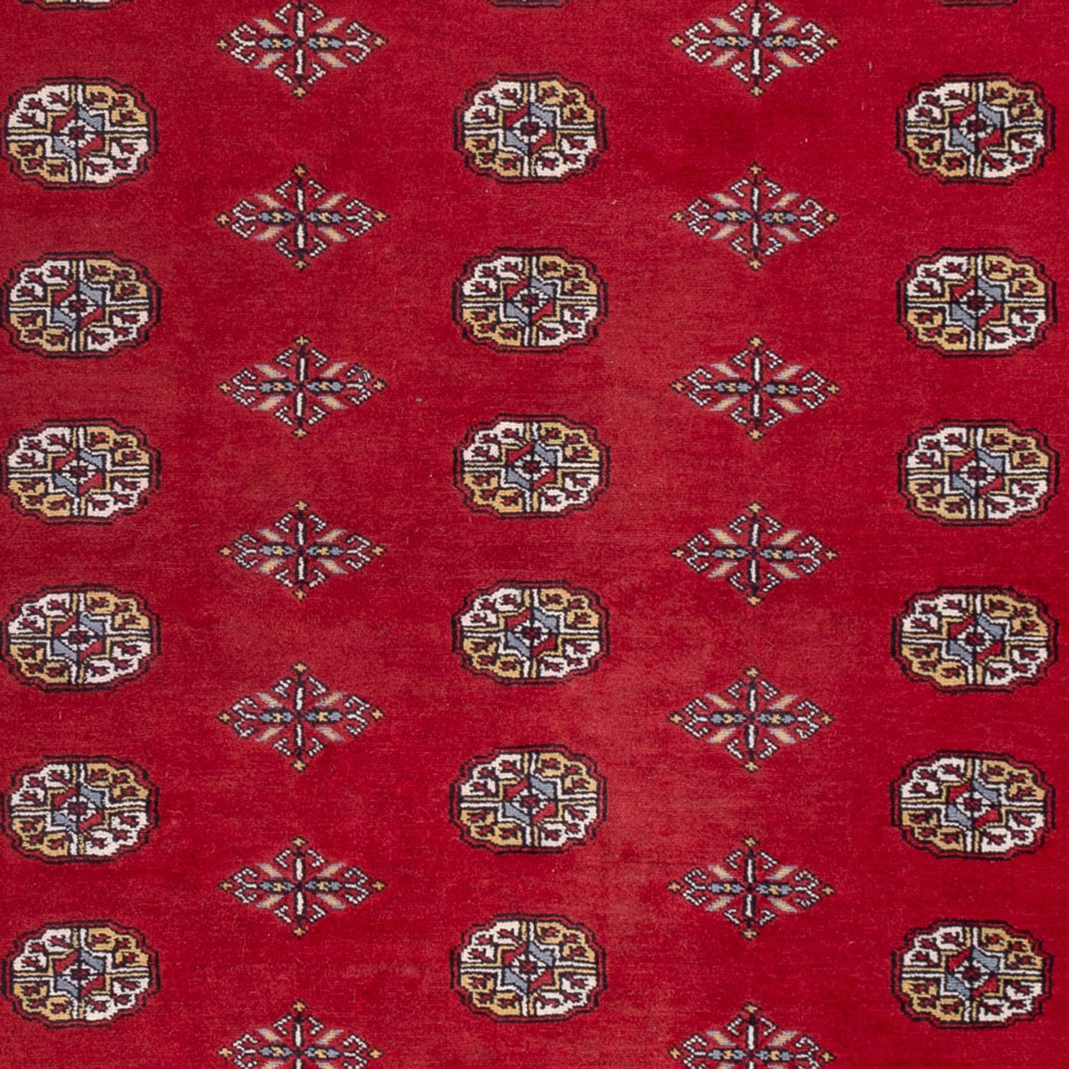 Alfombra afgana - Bukhara - 306 x 202 cm - rojo