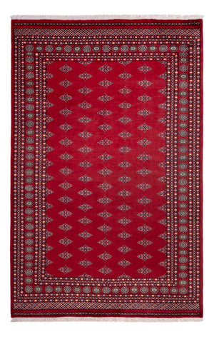 Alfombra afgana - Bukhara - 317 x 204 cm - rojo
