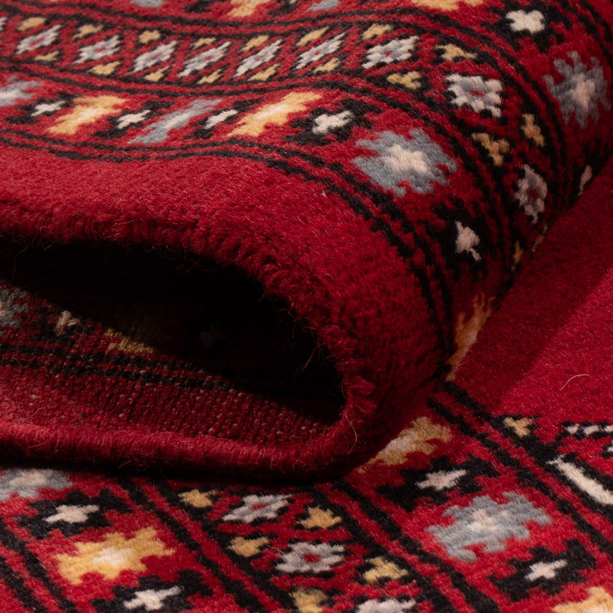 Alfombra afgana - Bukhara - 317 x 204 cm - rojo