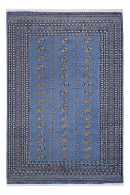 Alfombra afgana - Bukhara - 308 x 206 cm - azul
