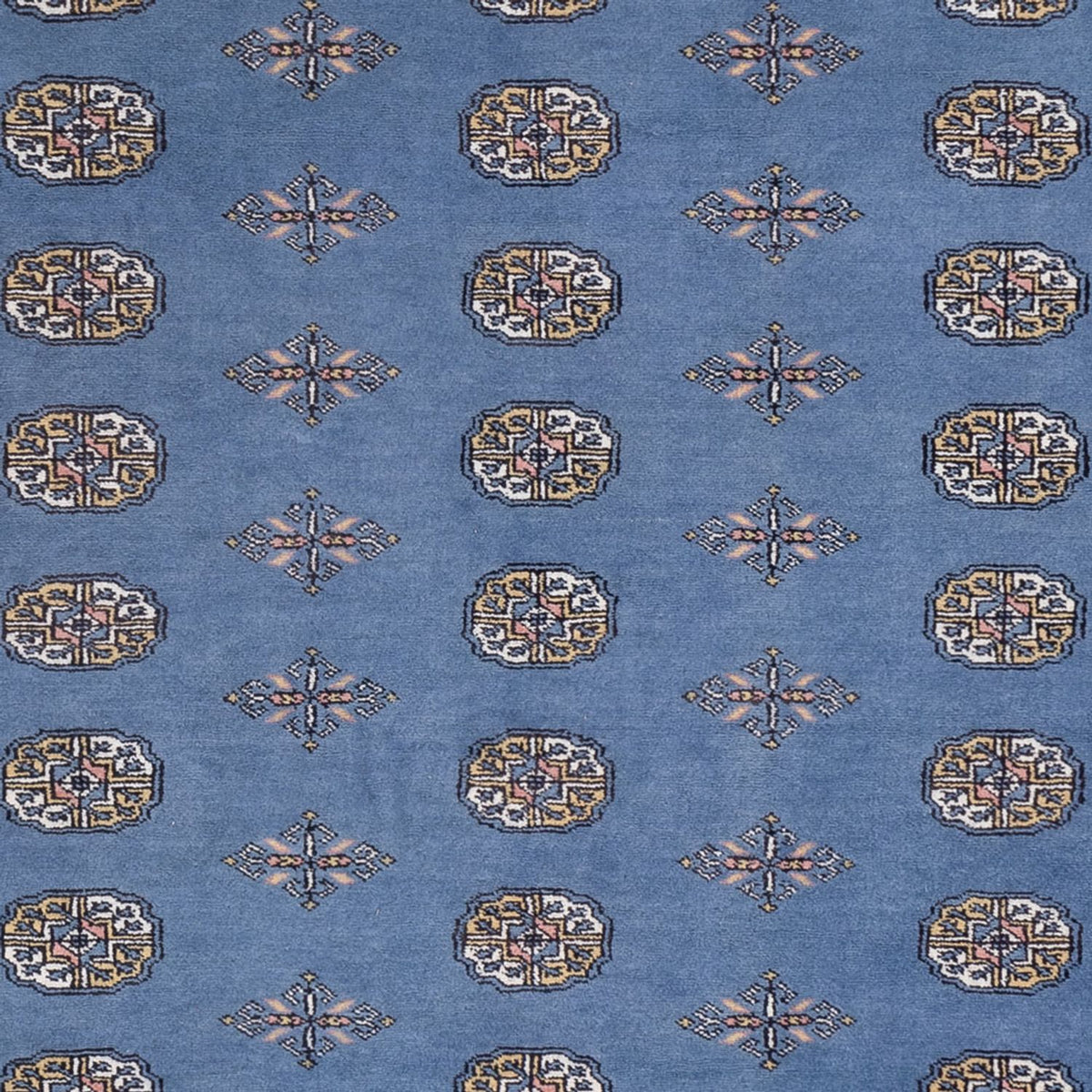 Alfombra afgana - Bukhara - 308 x 206 cm - azul