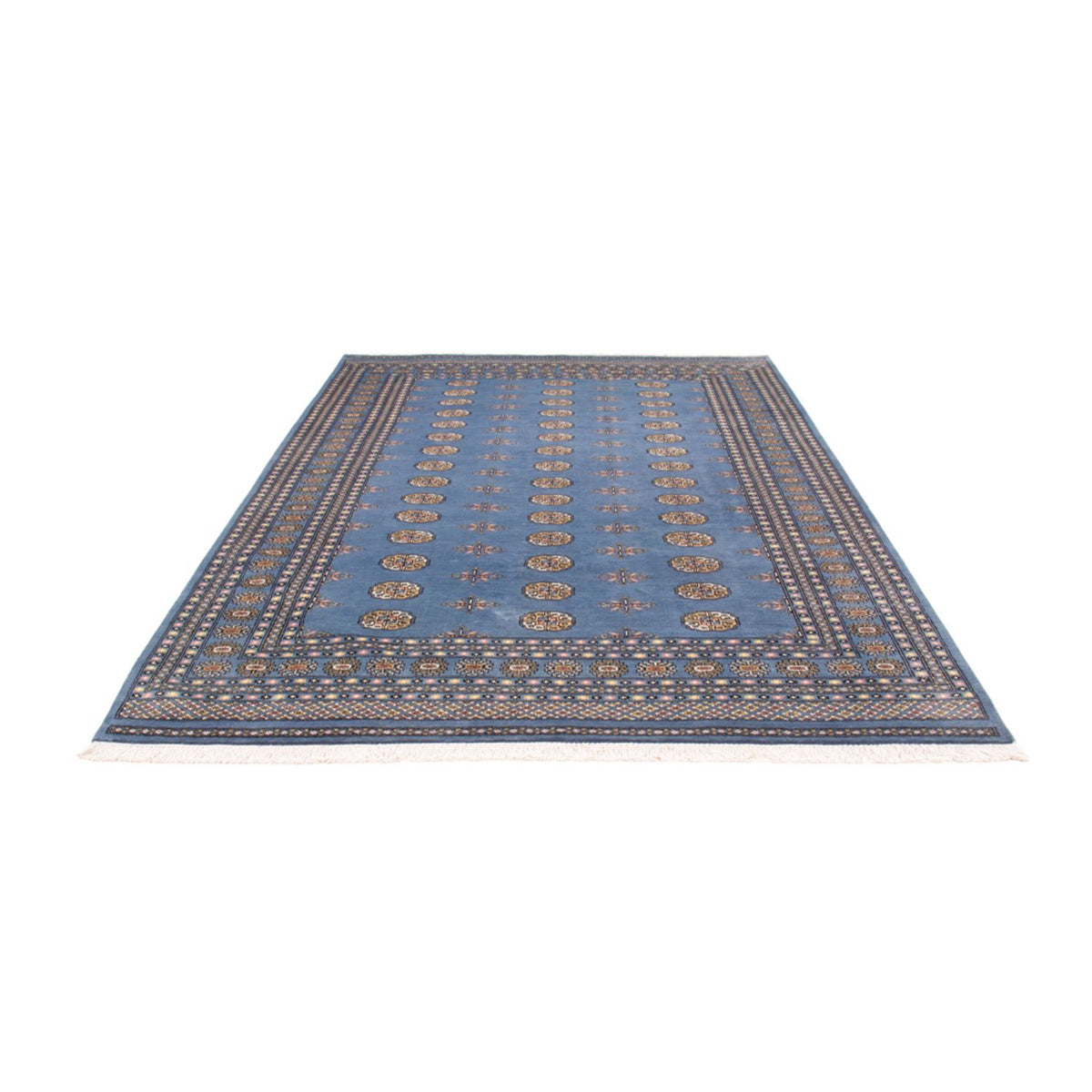 Alfombra afgana - Bukhara - 308 x 206 cm - azul