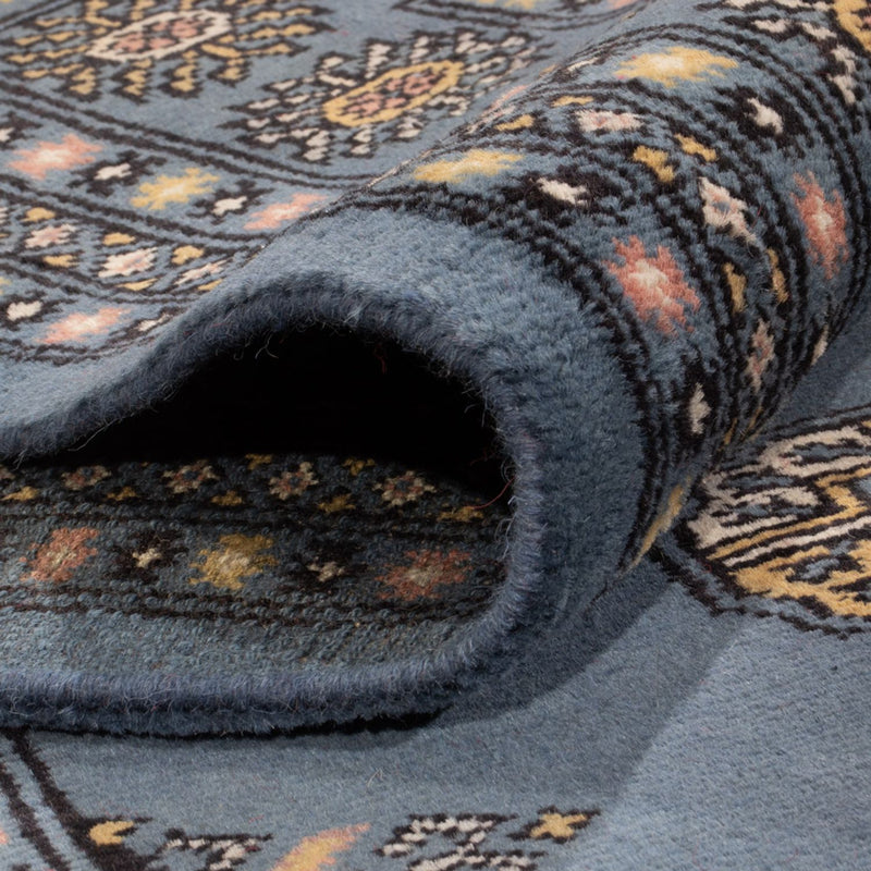 Alfombra afgana - Bukhara - 309 x 205 cm - azul