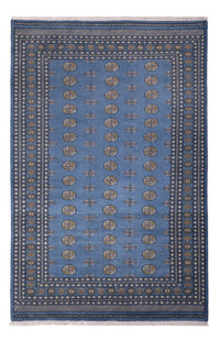 Alfombra afgana - Bukhara - 315 x 207 cm - azul