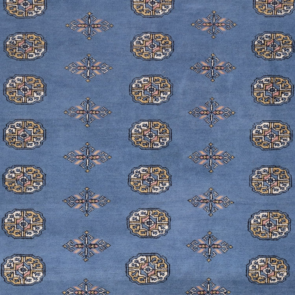 Alfombra afgana - Bukhara - 315 x 207 cm - azul