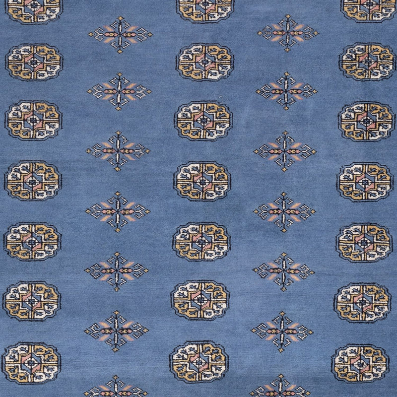 Alfombra afgana - Bukhara - 315 x 207 cm - azul