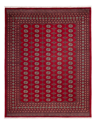 Alfombra afgana - Bukhara - 309 x 246 cm - rojo