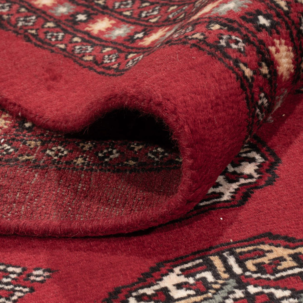 Alfombra afgana - Bukhara - 309 x 246 cm - rojo