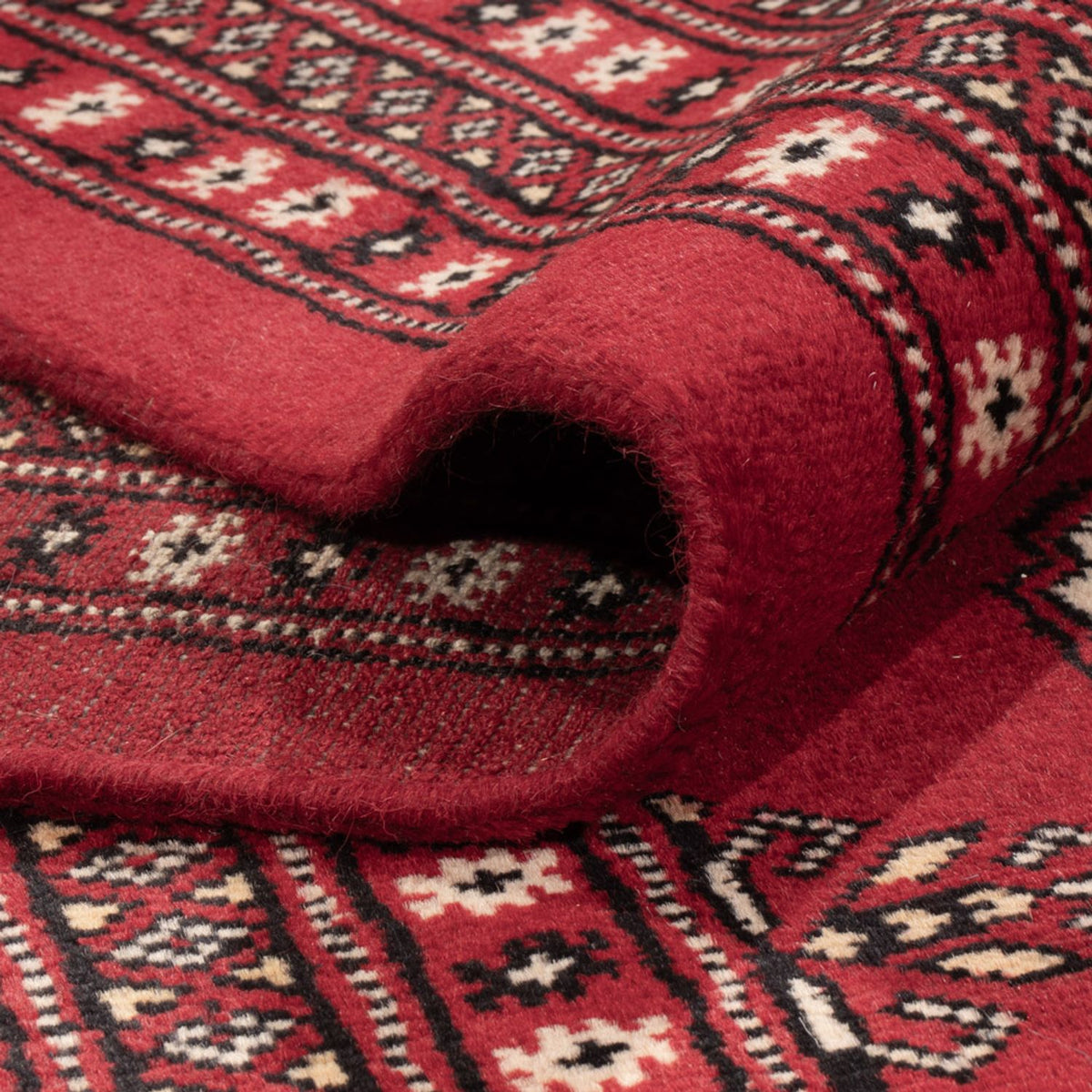 Alfombra afgana - Bukhara - 305 x 244 cm - rojo