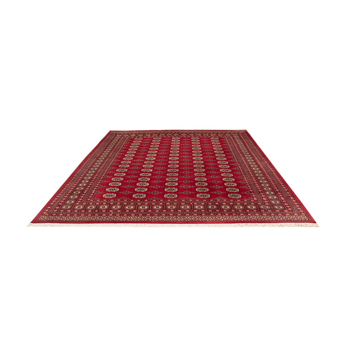 Alfombra afgana - Bukhara - 305 x 244 cm - rojo