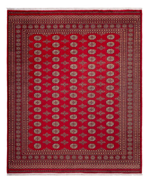 Alfombra afgana - Bukhara - 305 x 252 cm - rojo