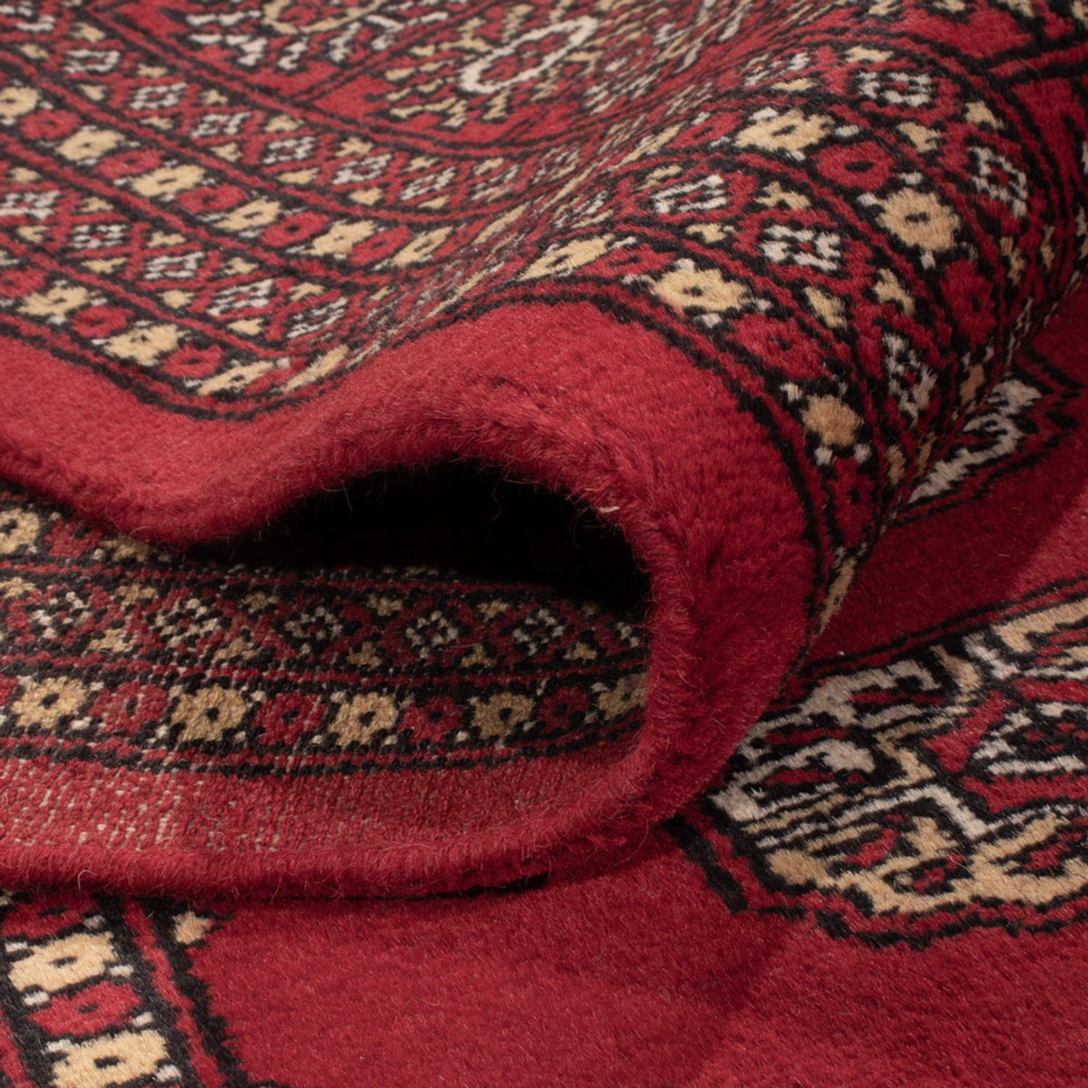 Alfombra afgana - Bukhara - 305 x 252 cm - rojo