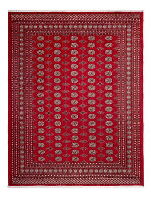 Alfombra afgana - Bukhara - 318 x 247 cm - rojo