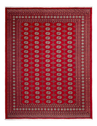 Alfombra afgana - Bukhara - 318 x 247 cm - rojo