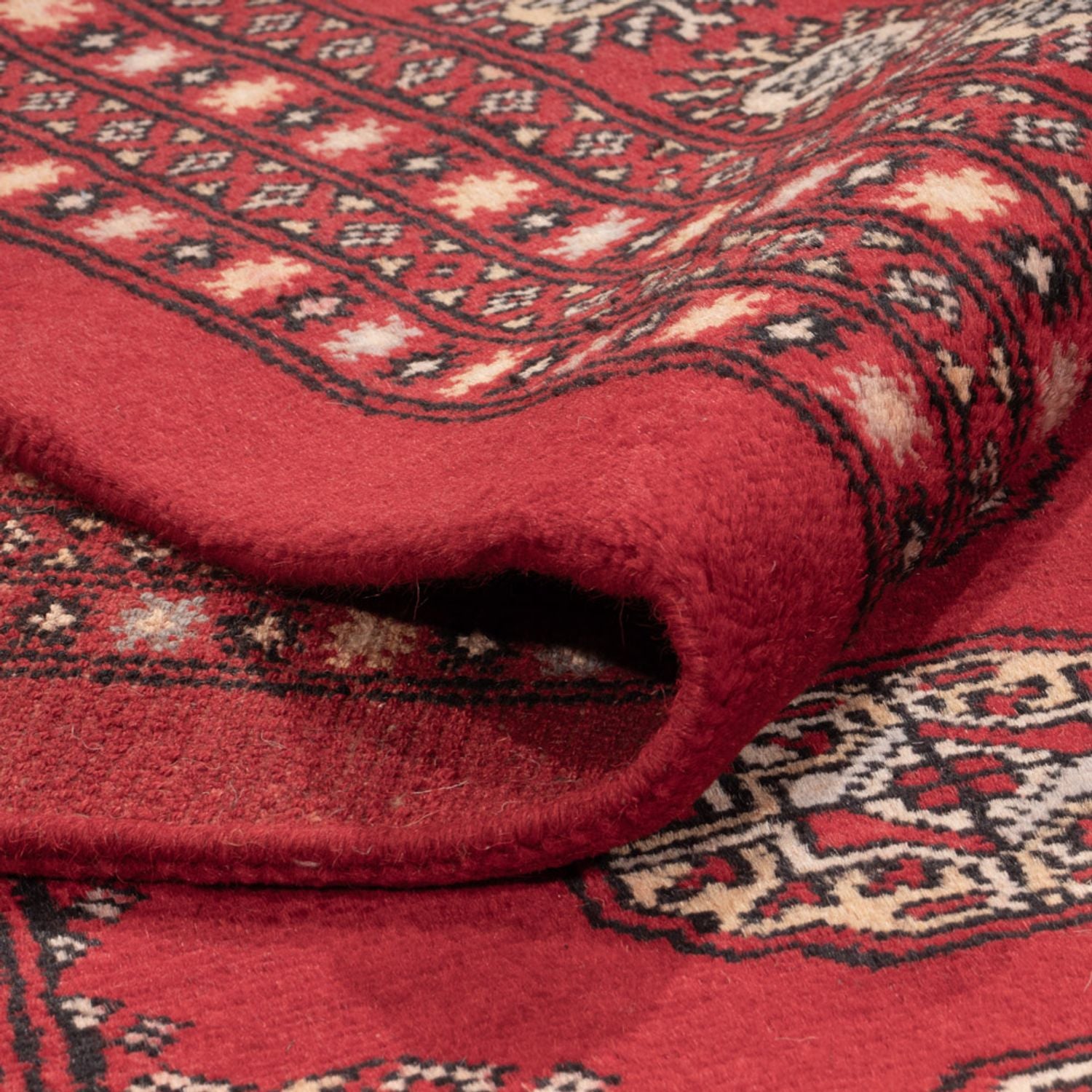 Alfombra afgana - Bukhara - 318 x 247 cm - rojo