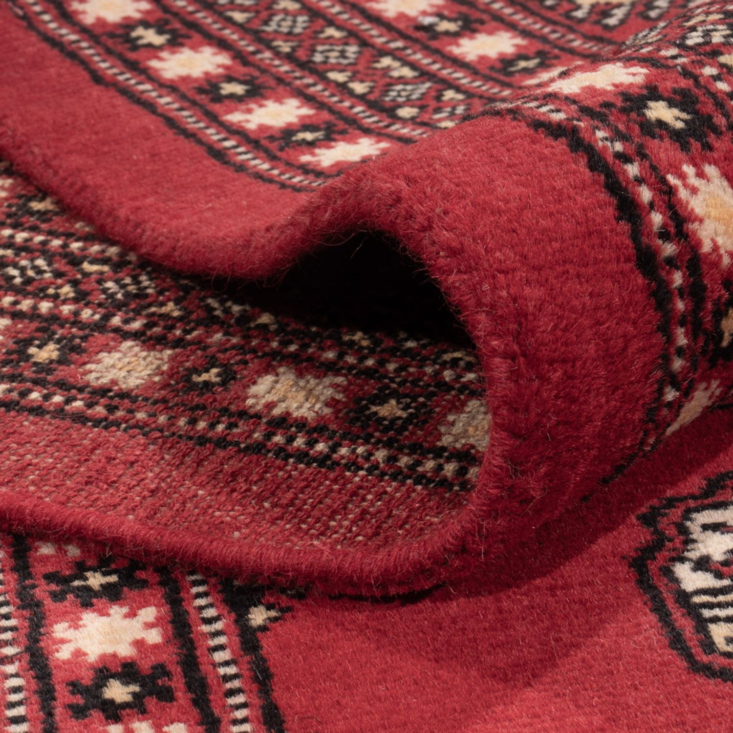 Alfombra afgana - Bukhara - 315 x 248 cm - rojo