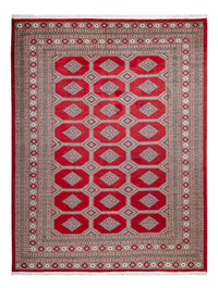 Alfombra afgana - Bukhara - 287 x 220 cm - rojo