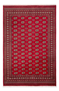 Alfombra afgana - Bukhara - 298 x 198 cm - rojo