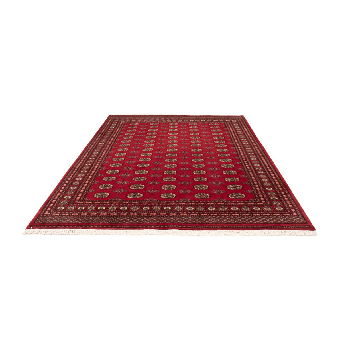 Alfombra afgana - Bukhara - 298 x 198 cm - rojo