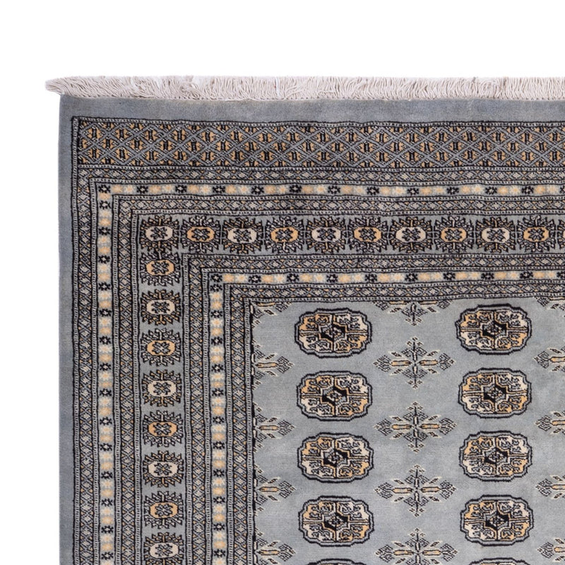 Alfombra afgana - Bukhara - 310 x 207 cm - azul cielo