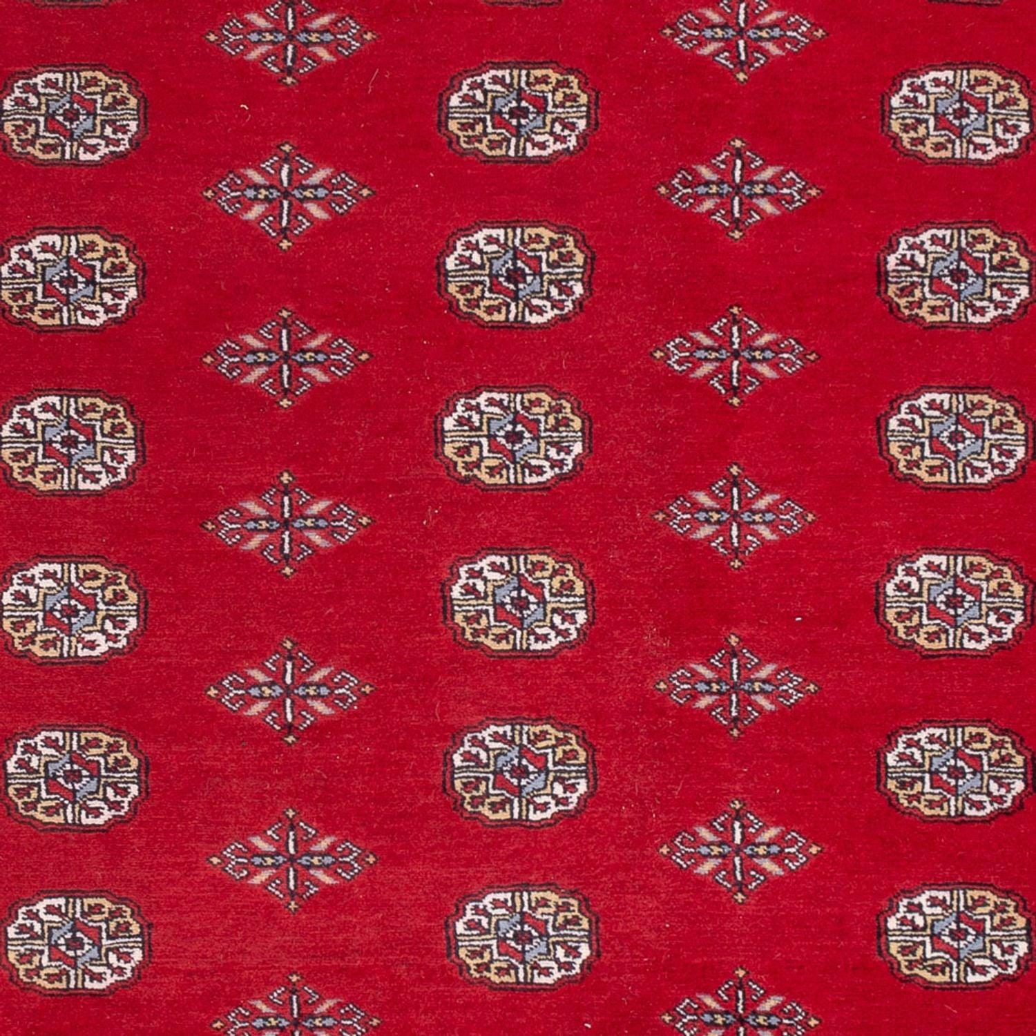 Alfombra afgana - Bukhara - 303 x 205 cm - rojo