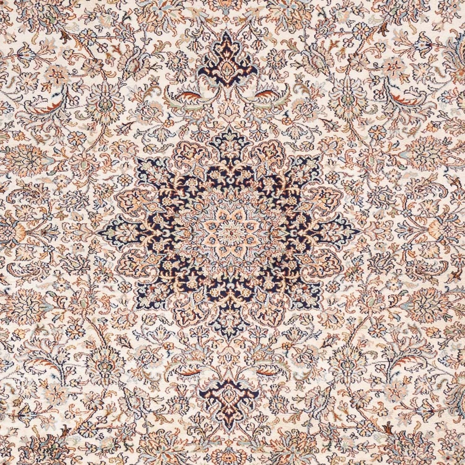 Alfombra de seda - Seda de Cachemira - 309 x 213 cm - arena