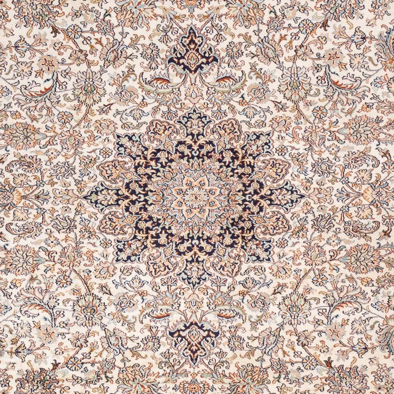Alfombra de seda - Seda de Cachemira - 309 x 213 cm - arena